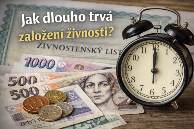 jak dlouho trvá založení živnosti