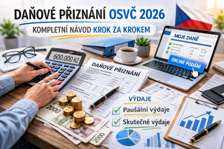 daňové přiznání OSVČ formulář a výpočet daně